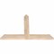 Ekena Millwork Portland Smooth Timber Gable Bracket, Douglas Fir, 36"W x 24"H x 1 1/2"D x 3 1/2"F, 16/12 Pitch GBW036X24X0204POR00SDF - alternate 5